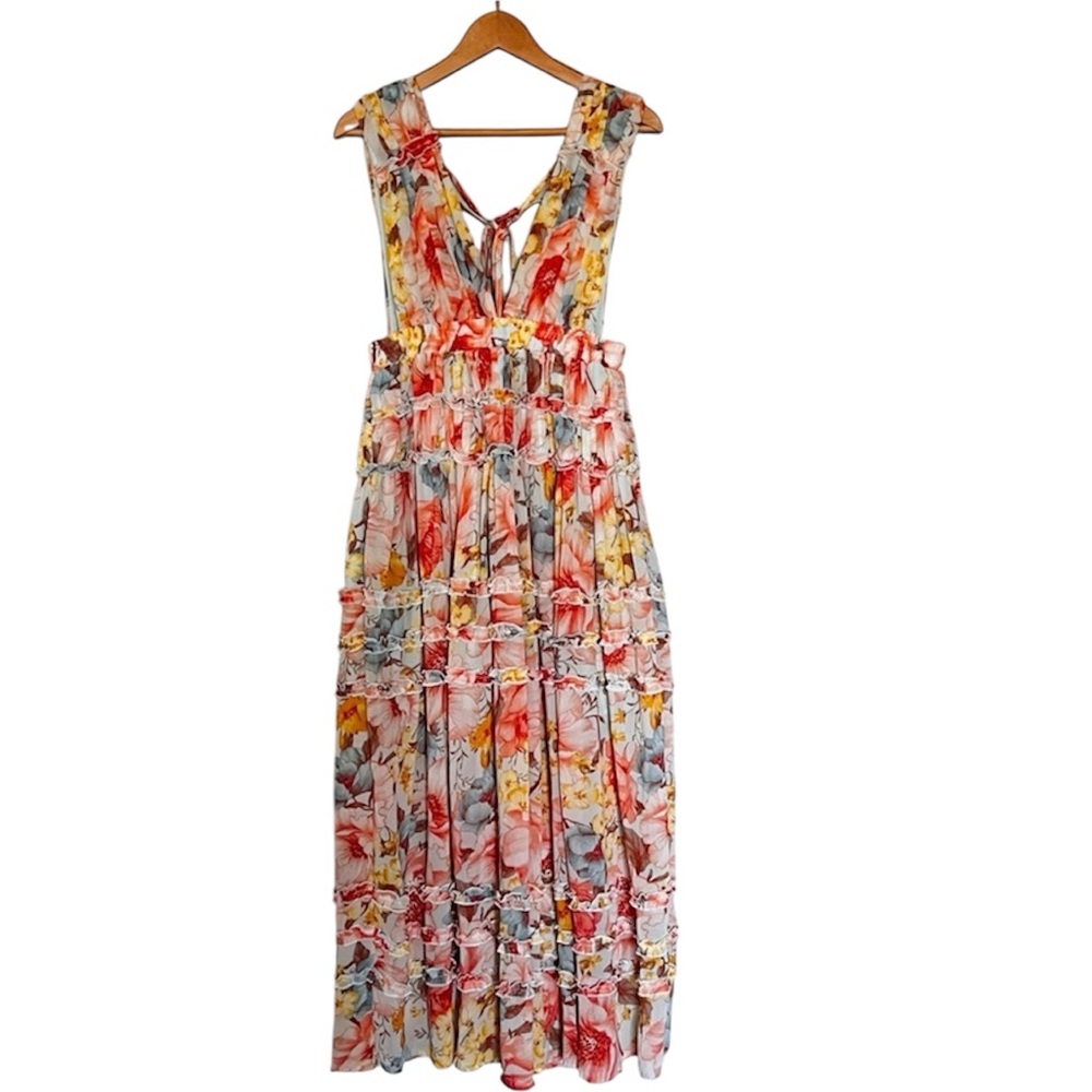 Forever 21 Multicolor Floral Maxi Dress